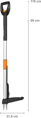 Extractor Malas Hierbas Telescopico SmartFit Fiskars